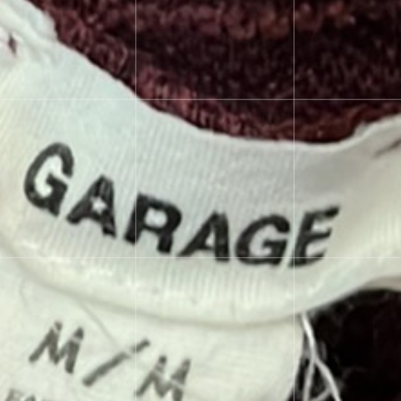 GARAGE Lace Burgundy Zipper Back Romper - Picture 12 of 13